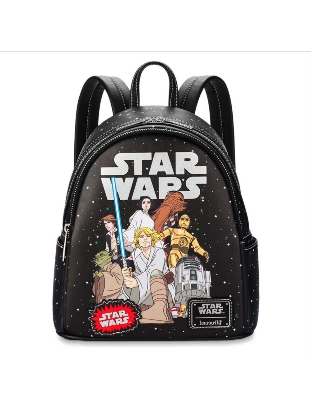 Disney Parks Star Wars Loungefly Glow-In-The-Dark Mini Backpack - NWT